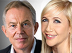 Tony Blair & Tania Bryer